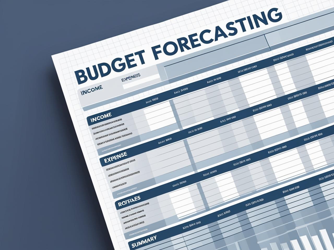 Budget Forecasting Sheet